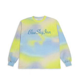 Blue Sky Inn Long Sleeve Tee Tie Dye Size S